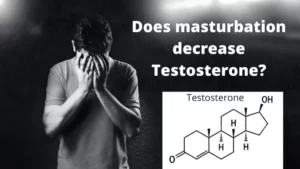 Does masturbation decrease testosterone?