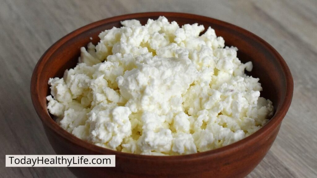 A bowl of cottage cheese on the table. Can you freeze cottage cheese?