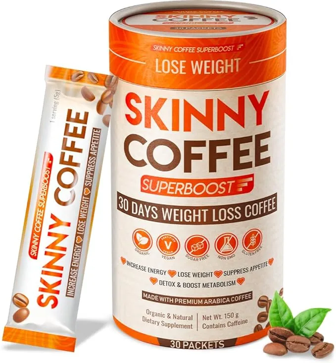 Skinny Coffee SuperBoost 30 Days Weight Loss Coffee