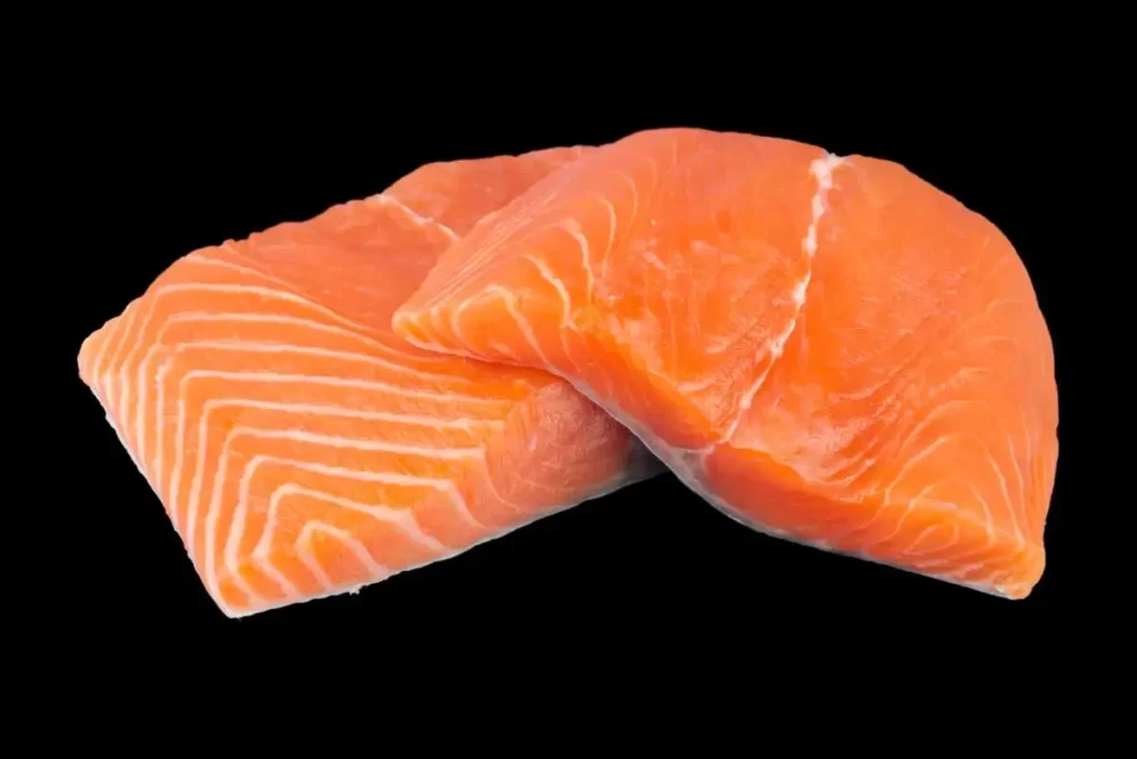 Salmon slice