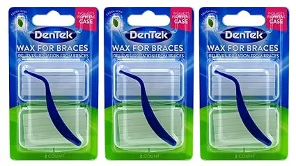 5. DenTek Wax for Braces – Pack of 3